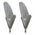 1930s French Art Deco Wall Sconces by Les Etablissements Donna France - a Pair For Sale
