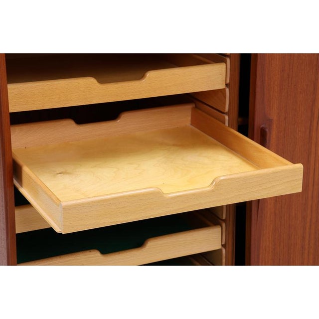 Vintage Teak Highboard by Omann Jun, 1960s For Sale - Image 12 of 18