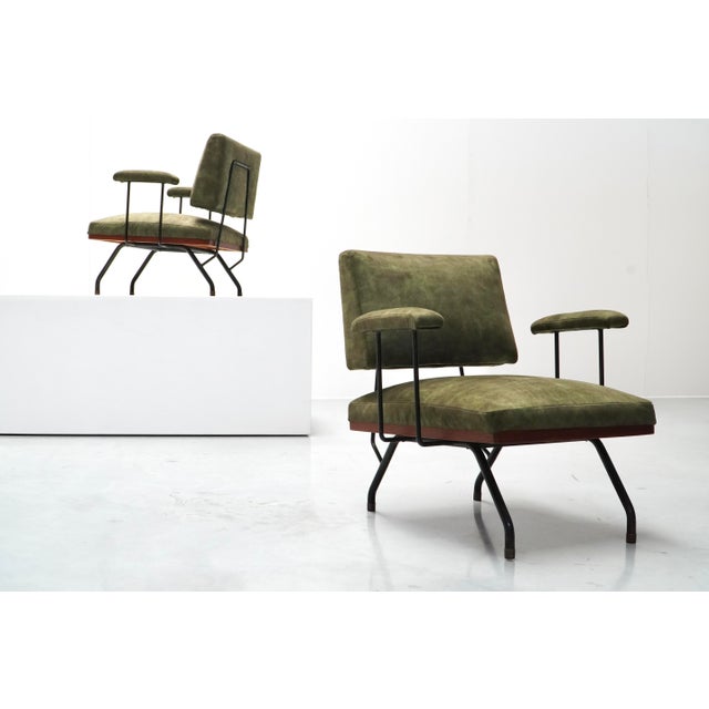 Italian Lounge Chairs, 1950s, Set of 2 For Sale - Image 10 of 10