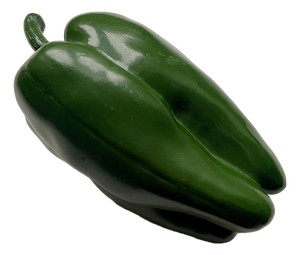 Czechoslovak Green Plastic Bell Pepper, 1980s