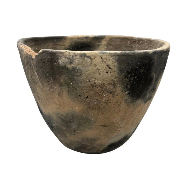 Gafsa Clay Bowl For Sale - Image 4 of 5