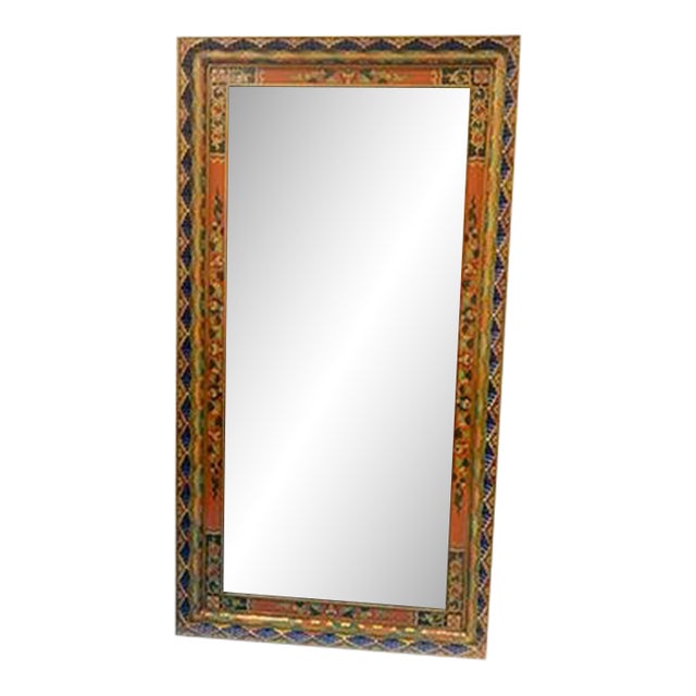 1970s Tibetan Floor Mirror For Sale