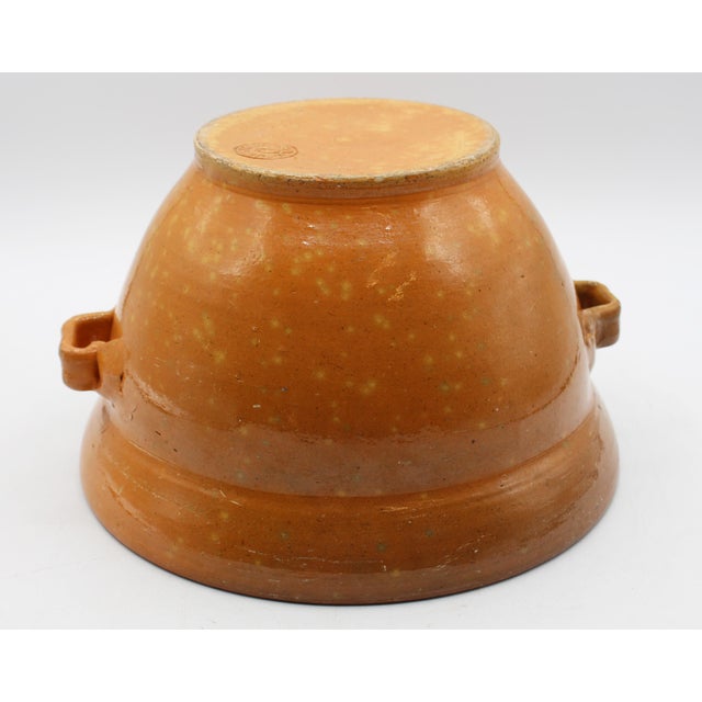 Ceramic Circa 1921-1959 American 1st Period Jugtown Stamped Pottery Covered Soup Tureen For Sale - Image 7 of 8