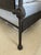 Metal Vintage Restoration Hardware Cast Iron Full Bed For Sale - Image 7 of 8