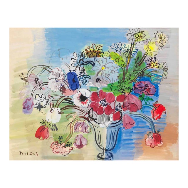 Raoul Dufy Fleurs Giclee Limited Edition For Sale