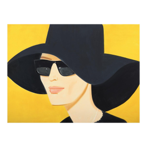 Alex Katz Black Hat Poster, 2023