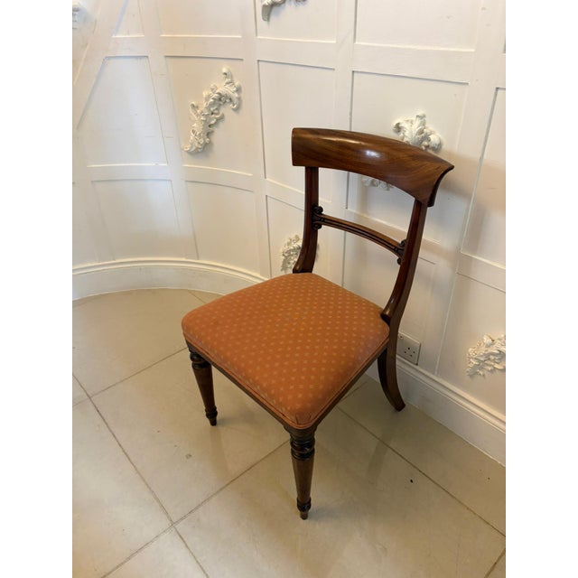Antique Regency Mahogany Dining Chairs, 1830, Set of 6 For Sale - Image 10 of 18