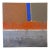 Abstract Contemporary Textural Square Painting by Stanley Dean Edwards For Sale