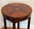 Antique Flame Mahogany Inlaid Round Side Table For Sale - Image 4 of 11
