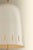 Ceramic Hudson Valley Lighting Omi 9 in. 1 Light Pendant in Patina Brass and Ceramic Ivory Crackle Finish For Sale - Image 7 of 8