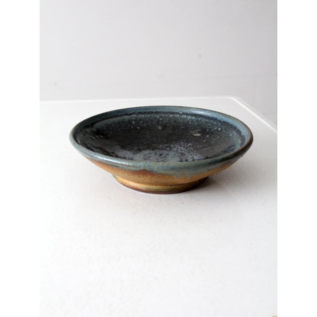 Contemporary Vintage Studio Pottery Bowl For Sale - Image 3 of 11