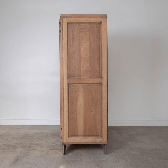 1940s 1940s French Carved Wood Cabinet by Charles Dudouyt, Attributed For Sale - Image 5 of 18