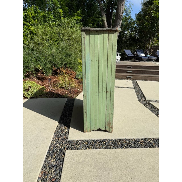 Antique Rustic Farmhouse Cabinet For Sale - Image 4 of 6