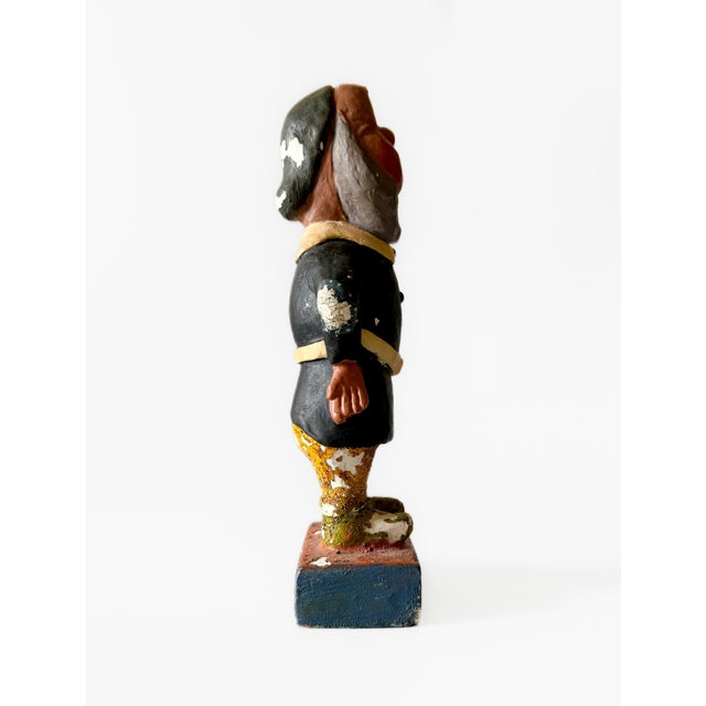 Vintage 1940s Snow White & the Seven Dwarfs Chalkware Figures Grumpy, Happy & Sneezy For Sale In Raleigh - Image 6 of 12