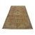 Tabriz Rug 7’7” X 10’7” Brown Wool Vintage Distressed Hand-Knotted Carpet For Sale