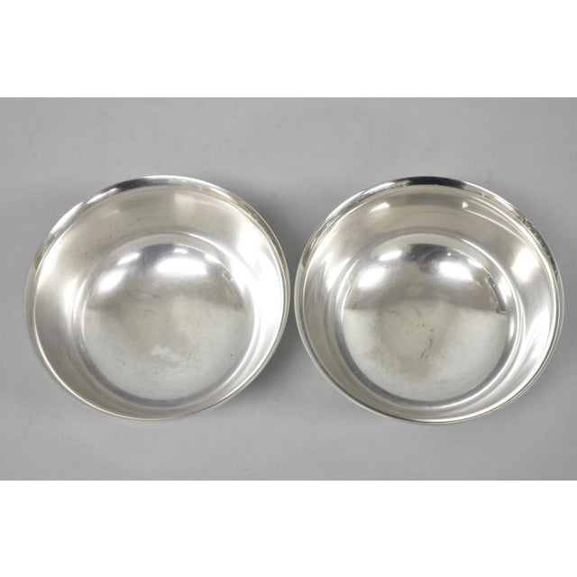 Vintage Sssc&bds Car Club Silver Plated Award Footed Nut Bowl Dish - a Pair For Sale - Image 10 of 14
