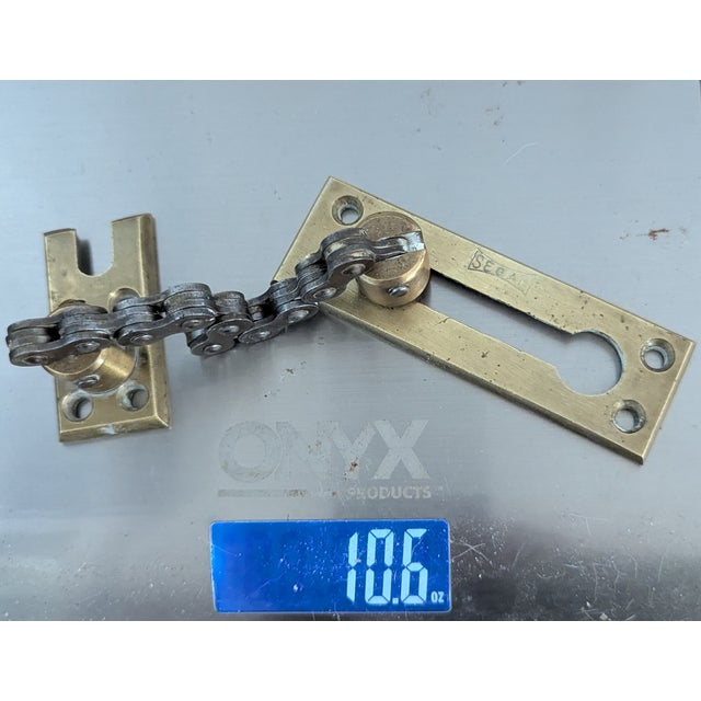 Segal Unique Biker Like Door Chain, Modern and Vintage For Sale In San Diego - Image 6 of 6