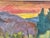 Contemporary Midcentury New England Landscape Expressionist Oil Painting With Covered Bridge by Theresa Berney (1904-2001) For Sale - Image 3 of 9