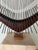1970s Mid-Century Modern Barbara Hepworth-Style Wood & Metal Abstract Sculpture on Marble Base For Sale In Miami - Image 6 of 16