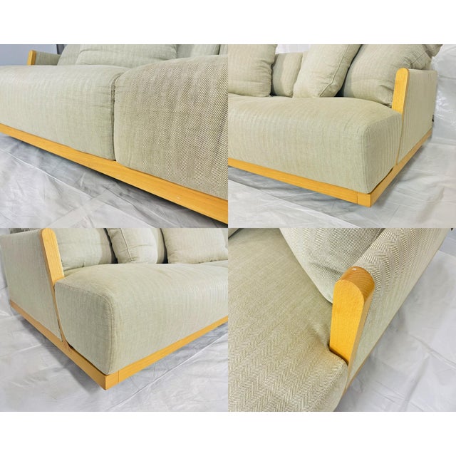 3 Seater Sofa Made in Italy by Antonello Mosca for Giorgetti, Italian Modern For Sale - Image 18 of 18