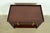 Baker Furniture Historic Charleston Chippendale Carved Mahogany Rolling Buffet Server or Bar Cart For Sale - Image 9 of 12