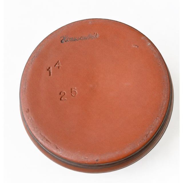 Bay Keramik Large Handcrafted West German Sgraffito Ceramic Vase by Bay Keramik, 1960s For Sale - Image 4 of 6