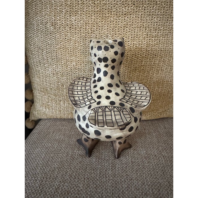 Zuni Pueblo–Style Owl Bird Figurine | MoMA / Brooklyn Museum Art Reproduction For Sale - Image 11 of 12