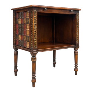 Theodore Alexander Library Book Lamp Table For Sale