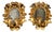 Late 17th Century Baroque Roman Mirrors in Gilded and Carved Wood, Set of 2 For Sale