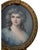 French Large 19th Century Pastel Portrait of a Lady For Sale - Image 3 of 11