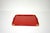 Mid-Century Modern Rectangular Red Lacquered Tray with Brass Corners from Rue Royale, 1960/70 For Sale - Image 10 of 14