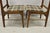 Mid 20th Century Vintage Mid Century Modern Walnut & Oak Sculptural Dining Side Chairs - A Pair For Sale - Image 5 of 11