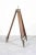 Brown Vintage Oak Tripod Stand, 1940s For Sale - Image 8 of 10