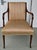 Hickory Chair Co. Regency Mahogany and Upholstered Armchair Measures 24" in width x 26" in depth x 34.5" in height. Seat...