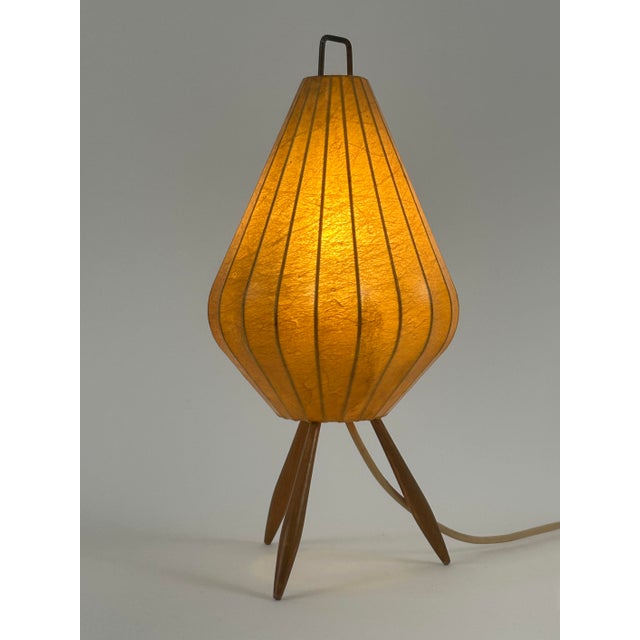 Mid-Century Modern Cocoon Table Lamp, Germany, 1960s For Sale - Image 6 of 18
