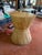 McGuire Vintage McGuire Style Bamboo Rattan Wood Sheath of Wheat Coffee Table For Sale - Image 4 of 11