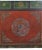 Hand Painted Flower Wreath Antique Gansu Tibetan Cabinet For Sale In Greensboro - Image 6 of 12