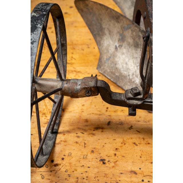 Francis Mecum 1891 Walking Plow Salesman Sample With Museum Display For Sale - Image 16 of 18