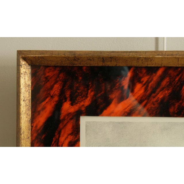 1970s Jack Bookbinder Pencil Signed Lithograph of Seated Girl For Sale - Image 5 of 13