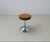 These elegant vintage stools from Vitra are characterized by their clean, functional design. The round seat is upholstered...