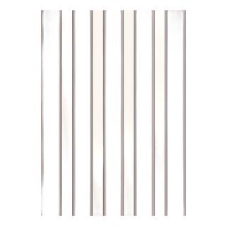 The House of Scalamandré Accordion Stripe Wallpaper, Raisin For Sale