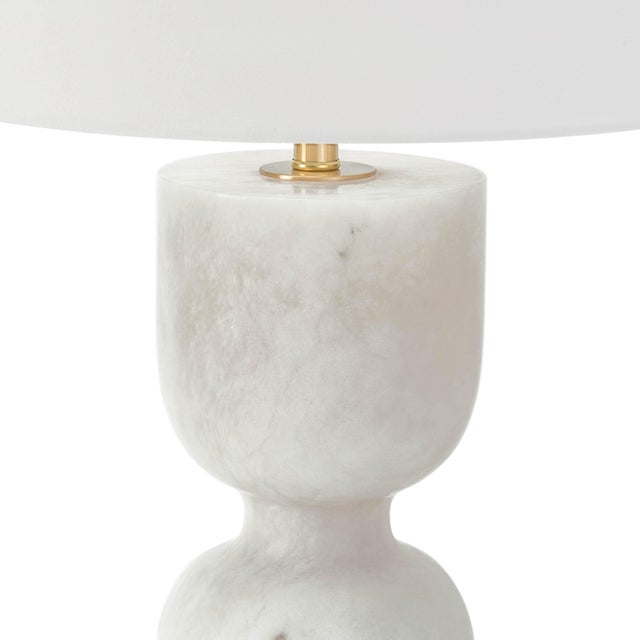 Not Yet Made - Made To Order Regina Andrew Joan Alabaster Table Lamp Large For Sale - Image 5 of 6