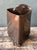 Vintage Handcrafted Brown Pottery Vase For Sale In West Palm - Image 6 of 14