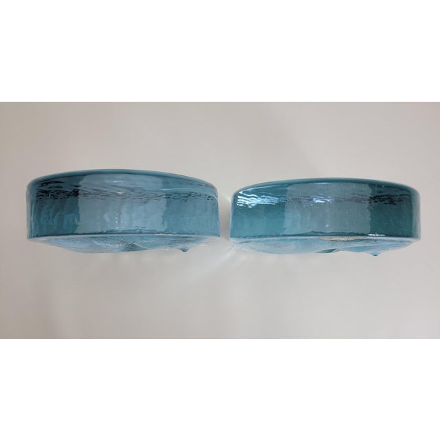 Mid Century Blenko Bookends /Pair For Sale - Image 6 of 16