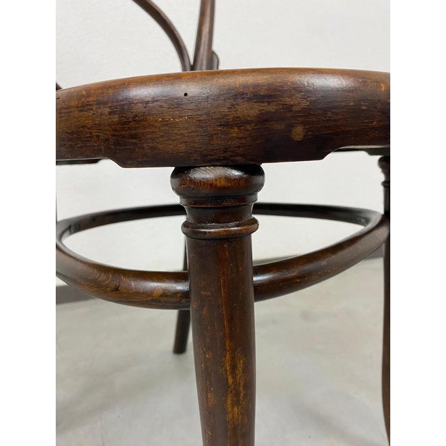 Brown No. 1 Chair attributed to Michael Thonet for Thonet, 1890s For Sale - Image 8 of 12