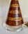 Pair of Vintage Leeazanne Postmodern Faux Burl & Lucite Table Lamps With Original Shades For Sale - Image 16 of 17