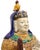 Large Old Chinese Sancai Glazed Pottery Ming Guardian Warrior Figure Statue For Sale - Image 4 of 9