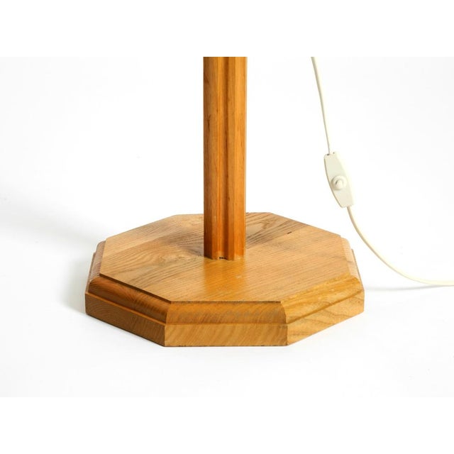 Large Scandinavian Pine Veneer Floor or Table Lamp, 1960s For Sale - Image 18 of 18