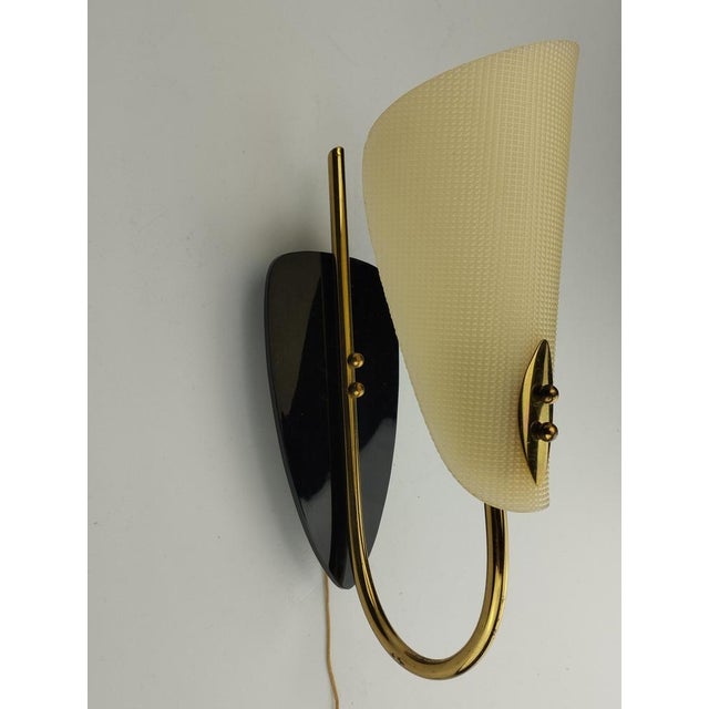 Mid-Century Modern Mid-Century Plastic Wall Lamp, 1950s For Sale - Image 3 of 14