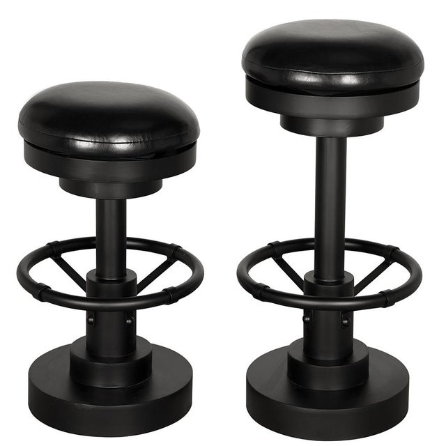 NOIR Brisbane Bar Stool, Swivel For Sale In Los Angeles - Image 6 of 6